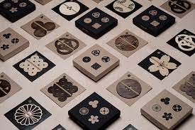 cnc切割 日本傳統符號杯墊 modern placemats ceramic wall art japanese packaging