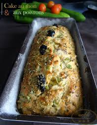 Cake Au Thon Et Aux Poivrons Makla La Cuisine Authentique Recettes De Cuisine Cake Au Thon Cake Sale Facile