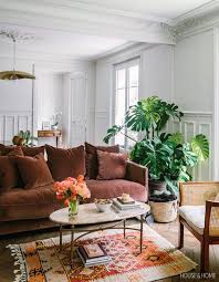 20 Sofas That Make A Case For Decorating With Jewel Tones Parisian Living Room Parisian Apartment Decor Apartment Decor