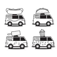 Its a big fun to color printables together. Food Truck Coloring Pages By Dwarner Design Teachers Pay Teachers
