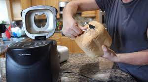 How To Remove Kneading Paddle From Bread Youtube