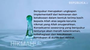 Tidak akan bersyukur kepada allah orang yang. Pandai Bersyukur