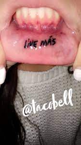 Live Mas Lip Tattoo Future Tattoos Tattoos Nose Ring