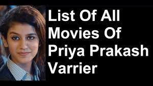 It was earlier reported that priya prakash varrier will be making her debut in bollywood with sridevi bungalow.and now the actor has inked a deal to work in another hindi film. Priya Prakash Varrier Movies List Youtube