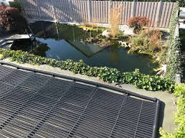 Schwimmteich Heizen Mit Der Solaren Poolheizung Solar Rapid Kein Problem 25mm Durchmesser Der Rohre Sorgen Fur Guten Durchflus Schwimmteich Poolheizung Solar