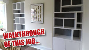 The next sections of the project will take you through building the base cabinets, and installing the upper shelves. Making Random Design Alcove Shelving Full Walkthrough Youtube