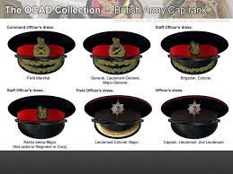 British Army Dress Cap Ranks Wwii Us Army Uniforms Peaked Cap British Army Uniform