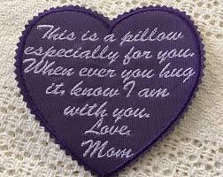 Heart Memory 5x5 Patch In Memory Of Memory Pillow Patch Sew Or Iron On Multi Option Customized Patch You Can No Longer See Me Memory Memory Pillows Mom Etsy Make Your