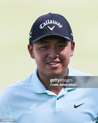 Corbin Mills plays his shot from the 12th tee during the second round...  News Photo