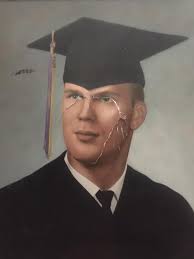 Can someone restore a damaged portrait photo?