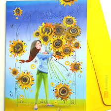 Girasoli Per Dirti Grazie Akena Girasoli Biglietti Di Ringraziamento Idee Regalo
