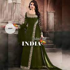 Gamis model baby doll yang elegan rekomendasi model baju gamis terbaru kekinian. India Set Maxy Wanita Muslimah Terbaru Gamis Pesta Muslim Model Elegan Fashion Hijab Murah Pakaian Dewasa