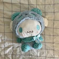 cinnamoroll in a fluffy onesie - bought in tokyo,... | Depop