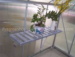 This simple indoor greenhouse is right for a small space, it's built of wood and there are some containers for growing. China High Quality Diy Greenhouse Hanging Bench Rdhs126303 China Greenhouses And Garden Bench Price