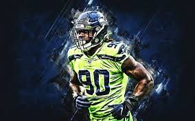 Initially, clowney wanted no part of that. Download Wallpapers Jadeveon Clowney Seattle Seahawks Nfl American Football Portrait Blue Stone Background Usa Creative Art For Desktop Free Pictures For Desktop Free