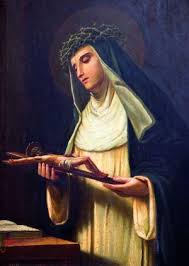 Catarina era apenas uma irmã leiga da ordem terceira dominicana. Icatolica Com Santa Catarina De Sena
