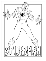 Spiderman coloring page for kids : Spiderman Coloring Pages Spiderman Coloring Superhero Coloring Pages Superhero Coloring