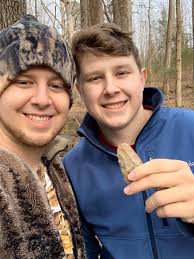 Found a treasure by the creek with my brother