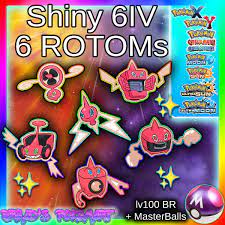 ✨Shiny Rotom All Forms 6-Pack 6IV✨ Pokemon XY ORAS Ultra Sun & Moon 3DS  🚀Fast🚀 | eBay