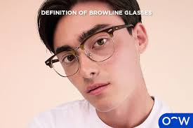 Browline Glasses: Origin, Style, Types and Popularity
