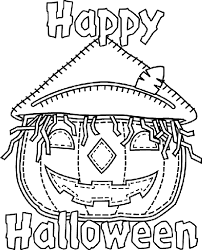 Jack o' lantern coloring pages feature images of a carved pumpkin associated with halloween. Halloween Jack O Lantern Coloring Page Crayola Com