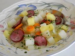 Kohlrabieintopf Mit Cabanossi Von Ferrax Chefkoch Rezept Kohlrabi Eintopf Kohlrabi Eintopf