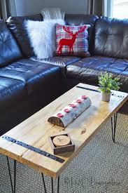 Your coffee table is going to be a place to set a cup on and put some magazines. Diy Rustic Coffee Table Tutorial H2obungalow