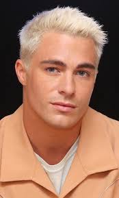 So i dyed it again and it was long enough to use a part of my hairline. Colton Haynes June 2017 Blonde Guys Colton Haynes Male Photography