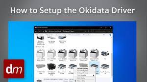 Lbp6030w/lbp6030b/lbp6030 ufrii lt xps printer driver v1.90 How To Setup The Okidata Driver With Deskmanager Youtube