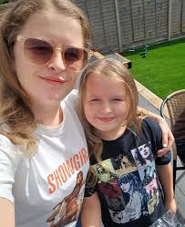 Me and my little swiftie(my niece, permission from mum) 🫶🫶🫶 we are both  wearing Rare(joy) lip oil IYKYK Happy Saturday fellow swifties 🫶🫶🫶