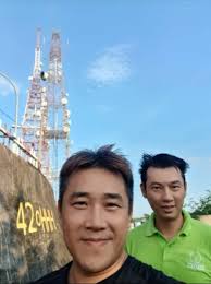 Conquered PJ twin tower this morning~ 🤭