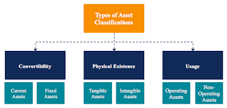 Types Of Assets List Of Asset Classification On The