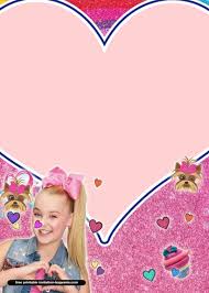From the very beginning, jojo was known for her stardem affect. 13 Free Jojo Siwa Invitation Templates Free Printable Birthday Invitation Templates Bagvania