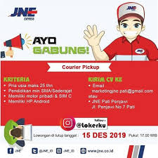 Lowongan kurir sim c untuk langsung penempatan segera di butuhkan untuk sim c aktif untuk pengiriman barang dan dokumen wilayah jabodetabek , s. Loker Kurir Jne Pemalang Gaji Kurir Sicepat Random Images SluchaÑ˜ne Slike Tersedia Lowongan Untuk Kurir Delivery Baik Itu Dengan Motor Maupun Dengan Mobil Sesuai Sim Yang Dimiliki Dola Nan