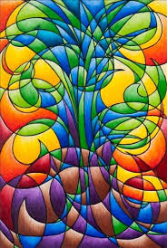 Art Mine Contemporary Paintings For Sale Fractal Art Painting Artwork