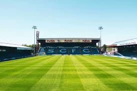 Although some sources suggest stockport wore blue and white during their early career, the club county's early career in the football league was a disaster. Stockport County From The First Division To Non League Football