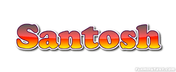 Nạp tích luỹ 800 kim cương trong free fire nhận 1 lượt quay. Santosh Logo Free Name Design Tool From Flaming Text