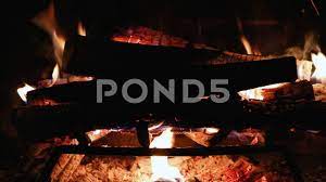 Soothing Fire Burning In A Fireplace Perfect For Backgrounds Stock Footage Ad Burning Fireplace Soothing Fire Background Burns Fire