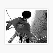 Attack On Titan Levi Manga Panel Iphone Case Cover By Sopeknj Redbubble Leer manga de attack on titan online.