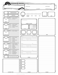 Character Sheets D D Keep On Rolling Dnd Character