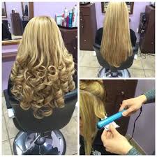 Step 4) section, tension, flat iron. Curly Hair Using Flat Iron Novocom Top