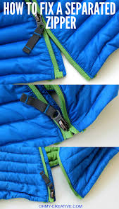 The team at fixnzip explains why some zippers separate or split open after you try zipping them, and how to repair the problem using the fixnzip. How To Fix A Separated Zipper With This Simple Trick Oh My Creative