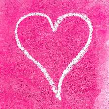 Grunge Heart For Valentine S Day Pink Background Valentines Heart Painting