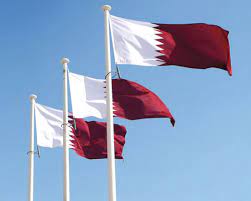 It was adopted shortly before the country's declaration of independence from britain on 3 september 1971. Wholesale 3x5ft Large National Flag Of The World Screen Printing Polyester Country Qatar Flag China Qatar Flag And Qatar National Flags Price Made In China Com