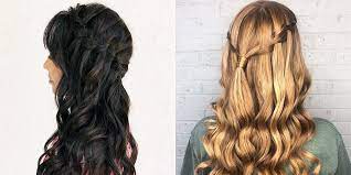 Waterfall braids for short hair. How To Create A Waterfall Braid For Beginners Easy Braided Hairstyles