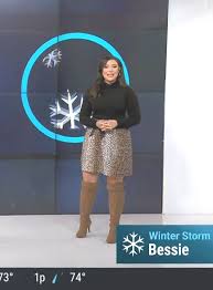 Whether it be from in the studio or live, on location, felicia's happy place is talking about the weather and how it affects viewers' daily lives. The Appreciation Of Booted News Women Blog From The Weather Channel Felicia Combs Makes An Amazing Blog Debut