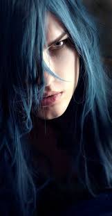 Pin By Darkfabrika On Photography Long Hair Styles Men Long Hair Styles Blue Hair