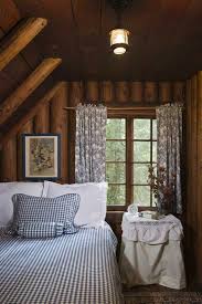 A Rustic Cottage In The Woods Cozy Cabin Bedrooms Log Cabin Bedrooms Cabin Bedroom