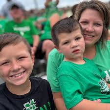We didn't get to see as much of the game as we would have liked, but we're  excited that the Thundering Herd is back. 🦬⛈️🏈