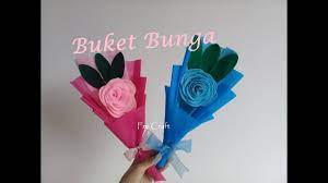 Kalau mau order, bisa hubungi kami di d2fade86, jangan lupa sertakan kode bunga atau bisa. Bouquet Flower Tutorial Membuat Buket Bunga Dari Kain Flanel Youtube